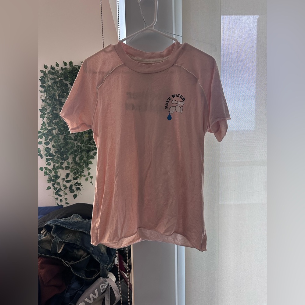 Save Water Pink T-Shirt from camp collection